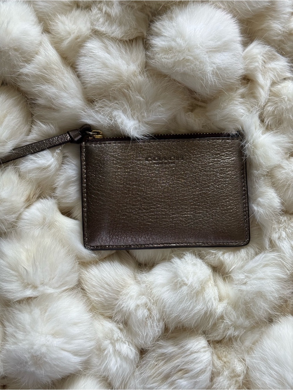 Coach card holder
